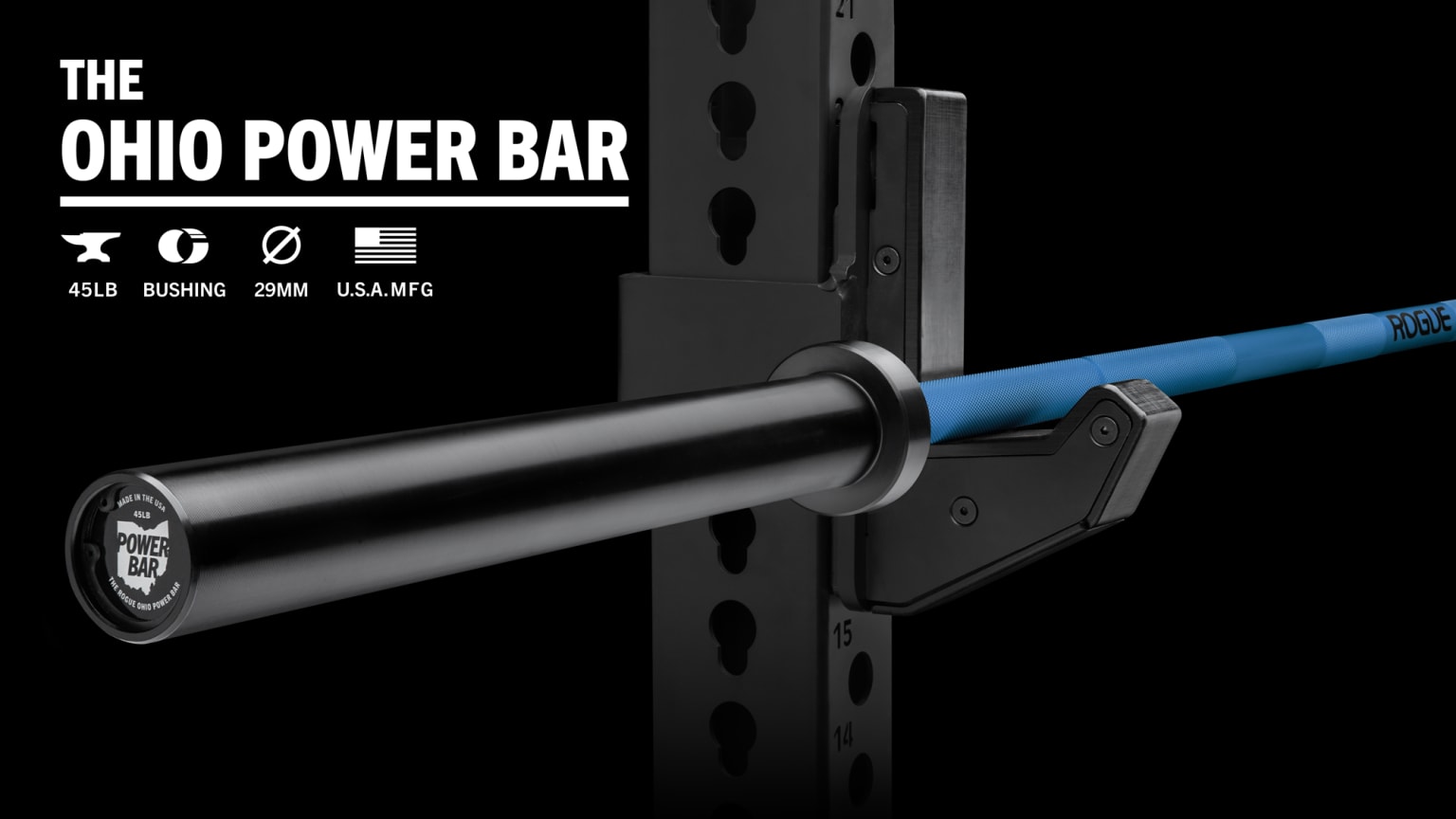 Rogue 45LB Ohio Power Bar Cerakote Rogue Fitness UK